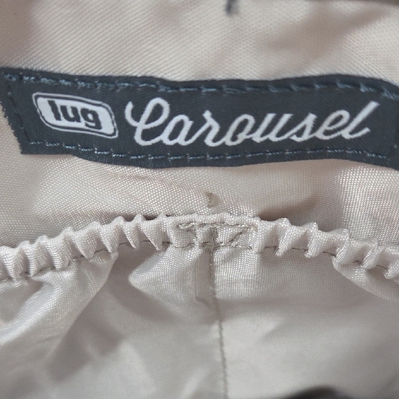 Lug Carousel Quilted Messenger Bag in Walnut NWT - Picture 11 of 16